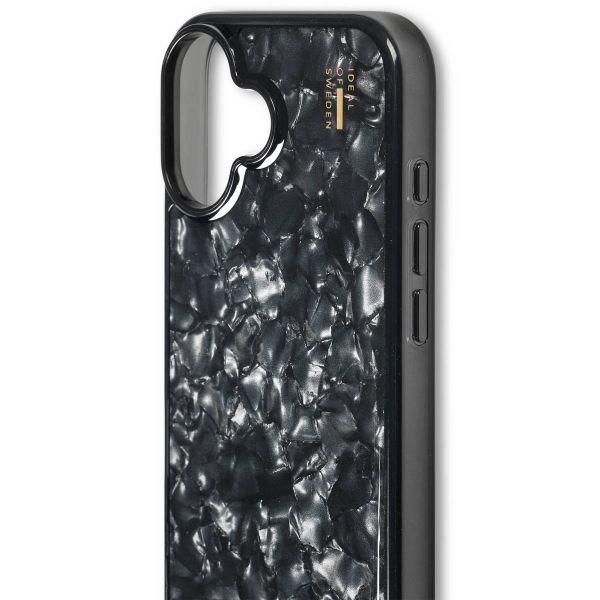 iDeal of Sweden Pearlized Case Apple iPhone 16 - Schwarz