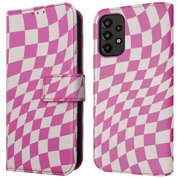 imoshion Design Klapphülle für das Samsung Galaxy A33 - Retro Pink