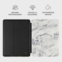 Burga Tablet Case für das iPad 9 (2021) 10.2 Zoll / iPad 8 (2020) 10.2 Zoll / iPad 7 (2019) 10.2 Zoll - White Winter