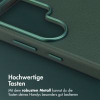 Accezz MagSafe Leather Backcover Samsung Galaxy S26 Ultra - Cedar Green