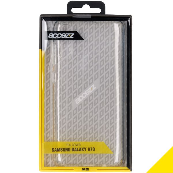 Accezz Clear TPU Backcover Samsung Galaxy A70 - Transparent