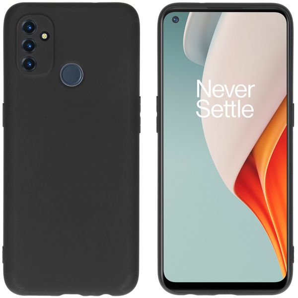 imoshion Color TPU Hülle für das OnePlus Nord N100 - Schwarz