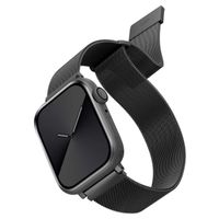 Uniq Dante Mesh-Stahlarmband für die Apple Watch Series 1 bis 10 / SE / Ultra (2) (44/45/46/49 mm) - Graphit