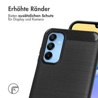 imoshion Brushed Back Cover für das Samsung Galaxy A15 (5G/4G) - Schwarz