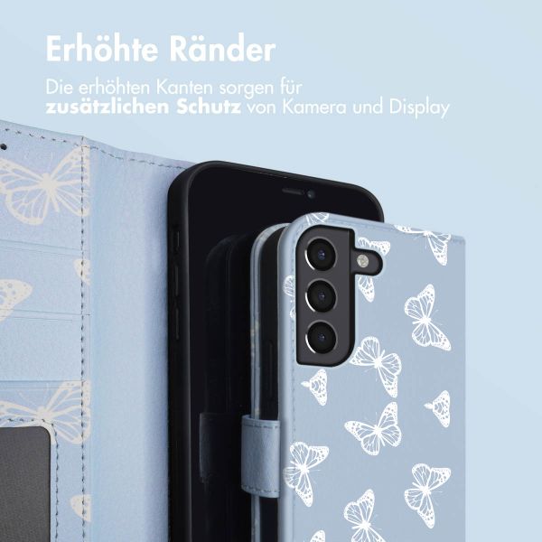 imoshion Design Klapphülle Samsung Galaxy S21 FE - Butterfly