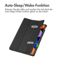 imoshion Trifold Klapphülle Lenovo Idea Tab - Schwarz
