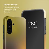 Selencia Vivid Back Cover Samsung Galaxy A36 / A56 - Gradient Olive Dust