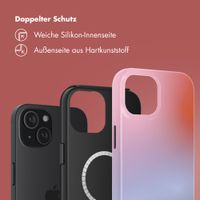 Selencia Vivid Rückabdeckung mit MagSafe Apple iPhone 15 - Gradient Soft Blush