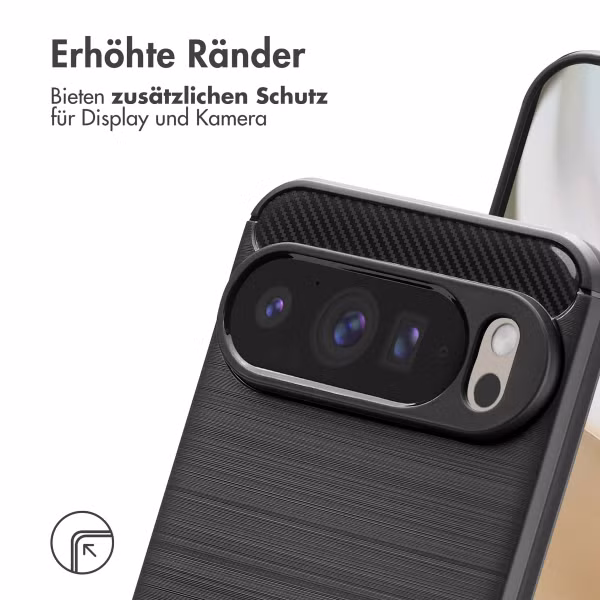 imoshion Brushed Back Cover Google Pixel 10 Pro XL - Schwarz