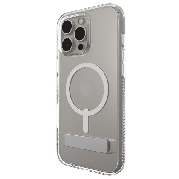 ZAGG Crystal Palace Snap KickStand Case mit MagSafe für das iPhone 16 Pro Max - Transparent