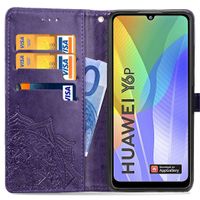 imoshion Mandala Klapphülle Huawei Y6p - Violett
