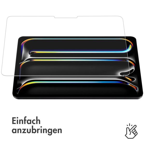 imoshion Displayschutz aus gehäretem Glas Apple iPad Pro 11 (2024) M4