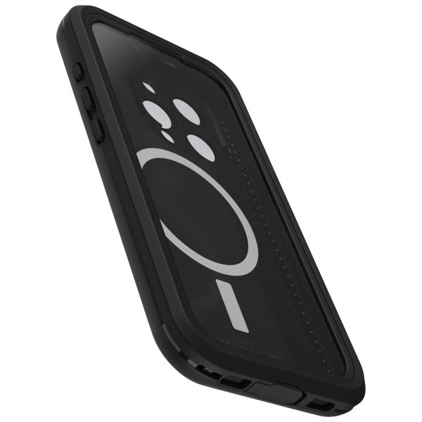 OtterBox Fre MagSafe Back Cover für das iPhone 15 Pro - Schwarz