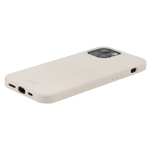 Holdit Silicone Case Apple iPhone 14 / 13 - Light Beige