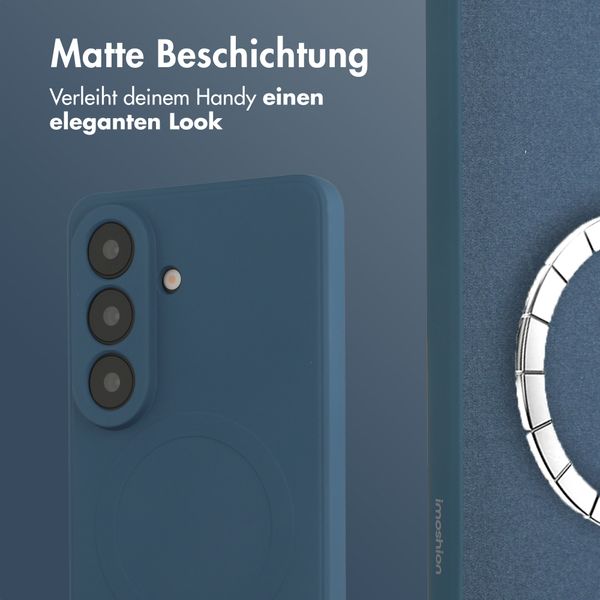 imoshion Color Back Cover mit MagSafe Samsung Galaxy S26 Plus - Dunkelblau