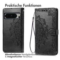 imoshion Mandala Klapphülle Google Pixel 8 Pro - Schwarz