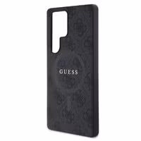 Guess Classic 4G Logo Backcover MagSafe Samsung Galaxy S25 Ultra - Schwarz