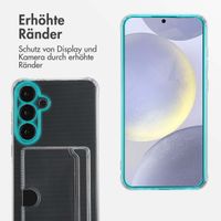 imoshion Soft Case Back Cover mit Kartenhalter Samsung Galaxy S24 Plus - Transparent
