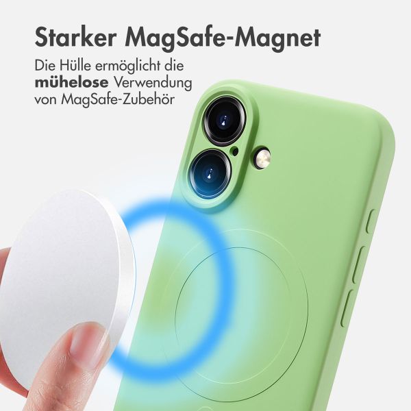 imoshion Color Back Cover mit MagSafe für das Apple iPhone 16 - Grün
