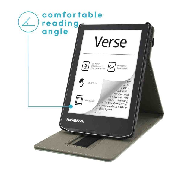 imoshion Stand Flipcase Pocketbook Verse Lite - Hellgrün