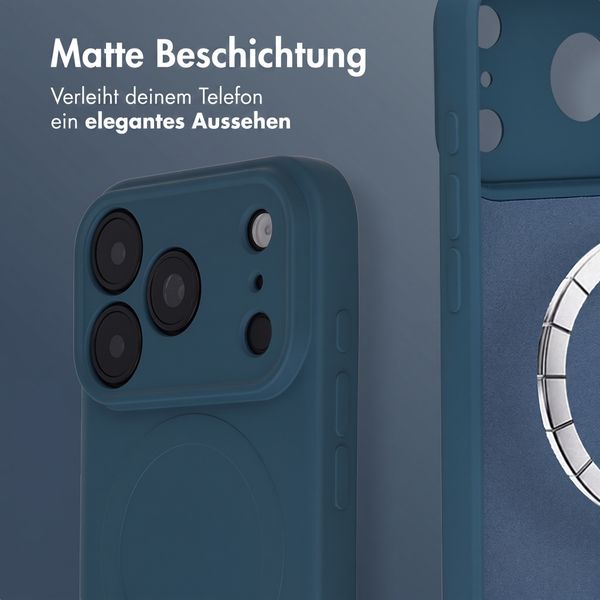 imoshion Color Back Cover mit MagSafe Apple iPhone 18 Pro / 17 Pro - Dunkelblau