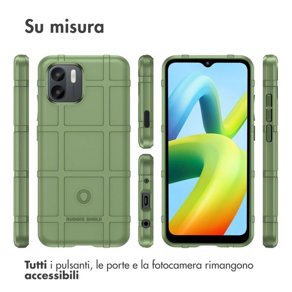 imoshion Rugged Shield Backcover Xiaomi Redmi A1 / A2 - Dunkelgrün