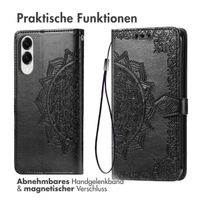 imoshion Mandala Klapphülle Samsung Galaxy S25 Edge - Schwarz