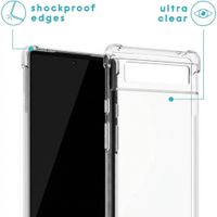 imoshion Transparentes Backcover mit Band Google Pixel 6 - Schwarz