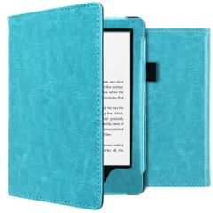 imoshion Vegan Leather Klapphülle Amazon Kindle 10 - Hellblau