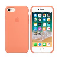 Apple Silikoncase Apple iPhone SE (2022 / 2020) / 8 / 7 - Peach