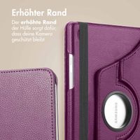 imoshion 360° drehbare Klapphülle Galaxy Tab S6 Lite / Tab S6 Lite (2022) / Tab S6 Lite (2024) - Violett