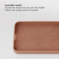 Selencia Olyn Abnehmbare Bookcase mit MagSafe Samsung Galaxy A57 (5G) - Braun