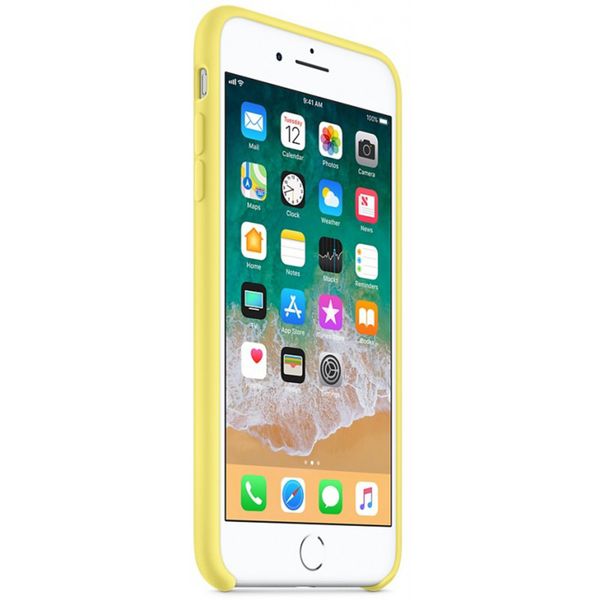 Apple Silikon-Case für das Apple iPhone 8 Plus / 7 Plus - Lemonade