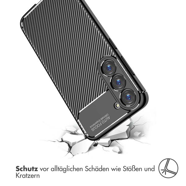 imoshion Carbon-Hülle für das Samsung Galaxy S23 - Schwarz