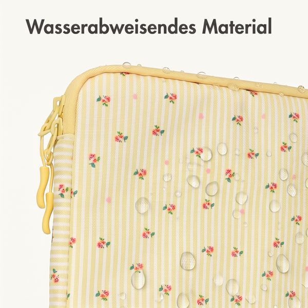 imoshion Design Laptop Hülle 13-14 Zoll - Laptop Sleeve - Garden Stripes