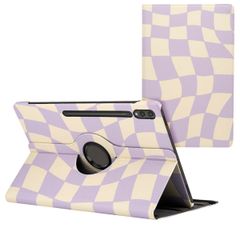 imoshion 360° drehbare Design Klapphülle Samsung Galaxy Tab S10 Ultra / Tab S9 Ultra - Dancing Cubes