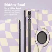 imoshion 360° drehbare Design Klapphülle Samsung Galaxy Tab S10 Lite / S10 FE / S9 FE - Dancing Cubes