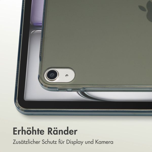 Accezz Frosted Backcover Apple iPad Air 11 Zoll (2025) M3 / (2024) M2 / Air 5 (2022) / Air 4 (2020) - Schwarz