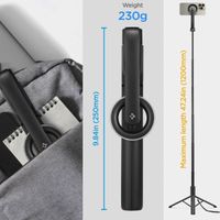 Spigen MagSafe Stativ Selfie-Stick - mit Fernbedienung - Universal - 120CM - Schwarz