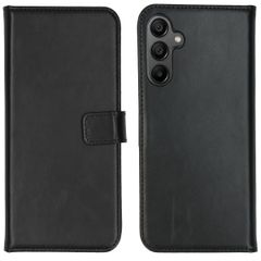 Selencia Echtleder Klapphülle Samsung Galaxy A15 (5G/4G) - Schwarz