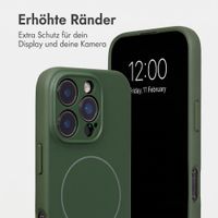 Accezz Grip Backcover mit MagSafe Apple iPhone 16 Pro - Dunkelgrün