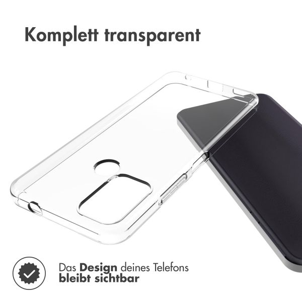 Accezz Clear TPU Backcover Nokia C32 - Transparent
