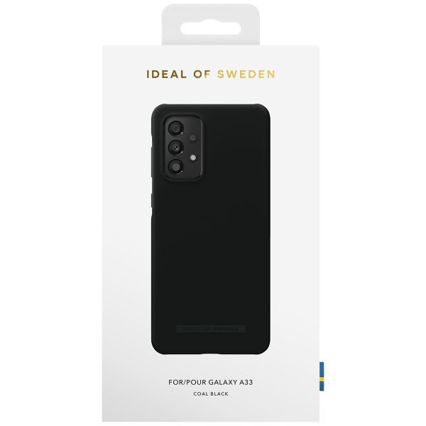 iDeal of Sweden Seamless Case Back Cover für das Samsung Galaxy A33 - Coal Black