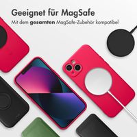 imoshion Color Back Cover mit MagSafe Apple iPhone 13 - Neon Pink