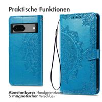 imoshion Mandala Klapphülle Google Pixel 7a - Türkis