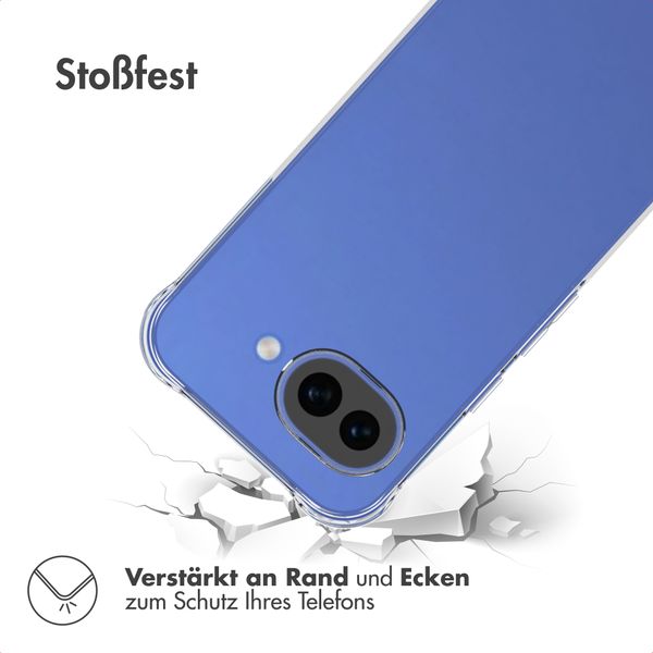 imoshion Shockproof Case Google Pixel 10a - Transparent