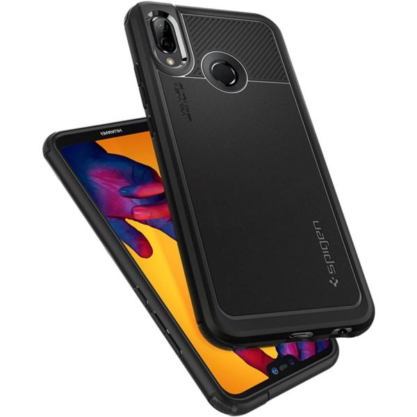 Spigen Marked Armor™ Case für das Huawei P20 Lite - Schwarz