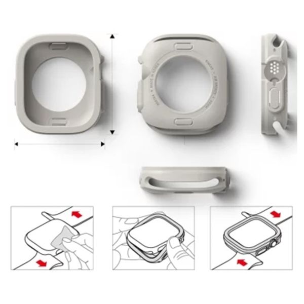 Ringke Air Sports Case Apple Watch Ultra / Ultra 2 / Ultra 3 - 49 mm - Warm Gray