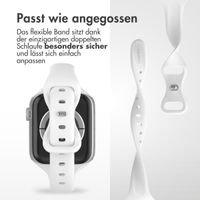 imoshion Slim Silikonarmband für die Apple Watch Series 1-9 / SE (38/40/41 mm) | Series 10 (42 mm) - Weiß