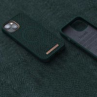 Njorð Collections Salmon Leather MagSafe Case für das iPhone 13 - Dark Green